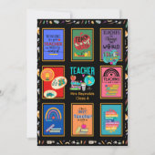 Aangepaste leraar Bedankt voor je kaartenbrief Fun Kaart (Voorkant)