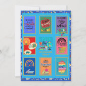 Aangepaste leraar Bedankt voor je kaartenbrief Fun Kaart (Voorkant)