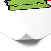 Aangepaste leraar en studenten Welkom bij Klasse P Poster (Hoek)