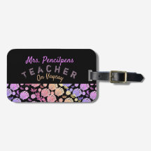 Aangepaste leraar Kleurrijke Seashell Zomer Vacay