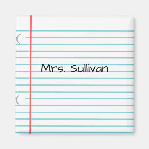 Aangepaste leraar magneet