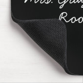 Aangepaste leraar naam Aangepast lesgeven Muismat (Hoek)