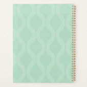 Aangepaste leraar naam Apple Uil Planner voor Scho (Achterkant)