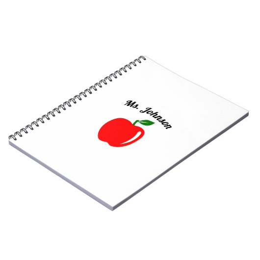 Aangepaste leraar notitieboek (Linkerzijde)