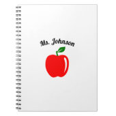 Aangepaste leraar notitieboek (Voorkant)