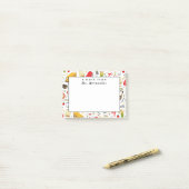 Aangepaste leraar post-it® notes (Op bureau)