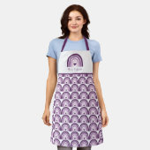 Aangepaste leraar schort (Gedragen)