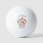 Aangepaste leraar vibes Boho appel  Golfballen (Voorkant)