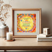 Aangepaste leraar Welkom Classroom Inspirivity Poster