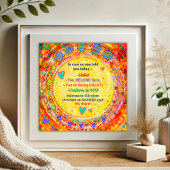 Aangepaste leraar Welkom Classroom Inspirivity Poster