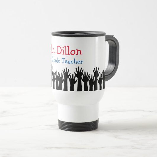 Aangepaste leraren Reisboor Reisbeker (Voorkant rechts)