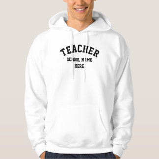 Aangepaste lerarenbaan professie bedrijf personali hoodie