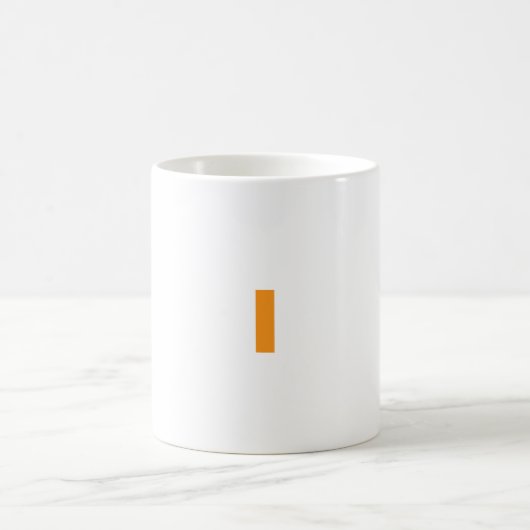 Aangepaste letter I mok (Center)