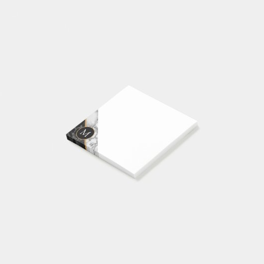 Aangepaste Letter-marmer Post-it® Notes (Schuin)
