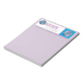 AANGEPASTE LETTERHEAD PADS 5.5 X 6 NOTITIEBLOK (Linkerzijde)