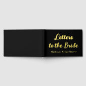 Aangepaste letters voor de bruid Hen Do Bruidsmeis Gastenboek (Volledig)