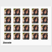 Aangepaste Leuk Bedankt Foto Verjaardag Stickers (Vel)