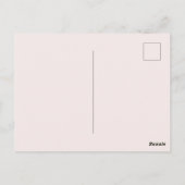 Aangepaste leuke gemengde bloemen briefkaart (Achterkant)