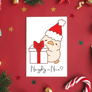 Aangepaste leuke kerstcitaten voor vrienden  feestdagen kaart
