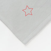 Aangepaste leuke servicevoertuigen  fleece deken (Hoek)
