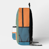 Aangepaste leuke sport ontwerp Pickleball Kleurrij Bedrukte Rugzak (Rechts)