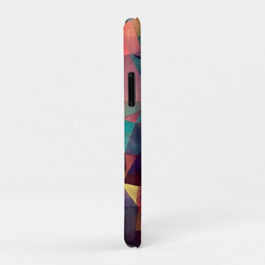 Aangepaste levendige Abstracte geometrische kunst Case-Mate iPhone Case (Achterkant/rechts)