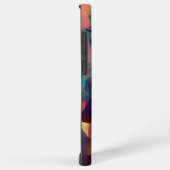 Aangepaste levendige Abstracte geometrische kunst Samsung Galaxy Hoesje (Rechterkant)