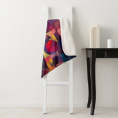 Aangepaste levendige Abstracte geometrische kunst Sherpa Deken (In situ)