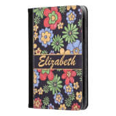 Aangepaste levendige, kleurrijke bloemen om u aan  kindle case (Voorkant)