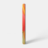 Aangepaste, levendige Oranje Tulp Flowers Foto Samsung Galaxy Hoesje (Linkerkant)