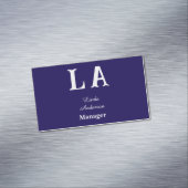 Aangepaste levendige professional magnetisch visitekaartje (Voorbeeld)