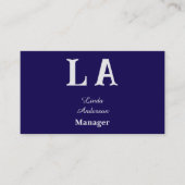 Aangepaste levendige professional visitekaartje (Voorkant)