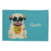 Aangepaste levensstandaard en kleurproefkussen kussensloop (Achterkant)