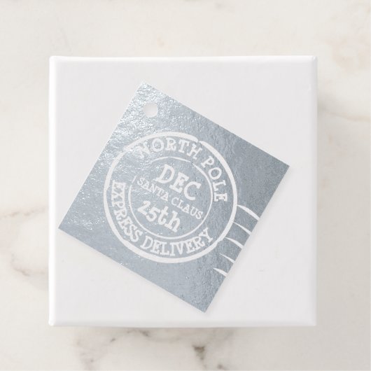 Aangepaste levering Noordpool Express Bedankjes Labels (Met doos)