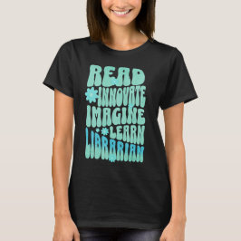 Aangepaste Lezen Vernieuwen Imagine Learn Biblioth T-shirt
