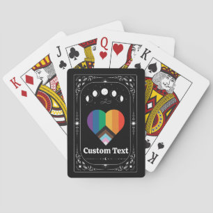 Aangepaste LGBTQ Pride Tarot Regenboog Zodiac Magi Pokerkaarten