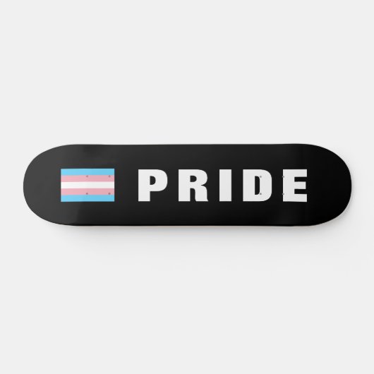 Aangepaste LGBTQ-tekst regenboogveredeling Primair Persoonlijk Skateboard (Horizontaal)