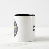 Aangepaste LGBTQ Witchy Recovery Milestone Gift Tweekleurige Koffiemok (Center)