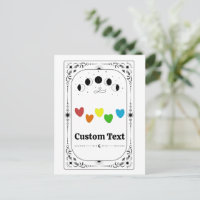 Aangepaste LGBTQIA Pride Tarot Gay Trans Queer Reg