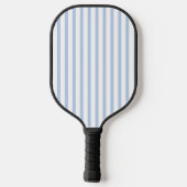 Aangepaste lichtblauwe streep met initialen pickleball paddle (Achterkant)