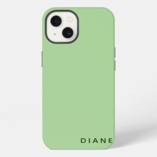 Aangepaste lichte Hoesje-Mate iPhone Case-Limoen 13 Hoesje