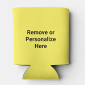 Aangepaste lichte kleur Let's Par T-shirt Blikjeskoeler (Achterkant)