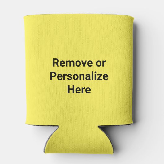 Aangepaste lichte kleur Let's Par T-shirt Blikjeskoeler (Achterkant)