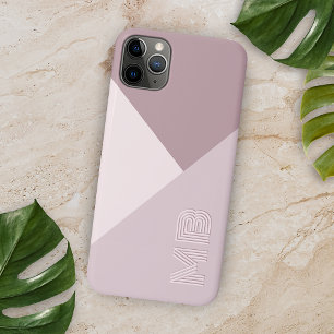 Aangepaste lichte pastel stoffige roze mauve blush Case-Mate iPhone case