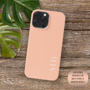 Aangepaste lichte zonnige zomerse oranje crème iPhone 16 pro max hoesje