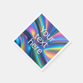 Aangepaste lichtgevende, verander tekst / foto Fee Servet (Hoek)