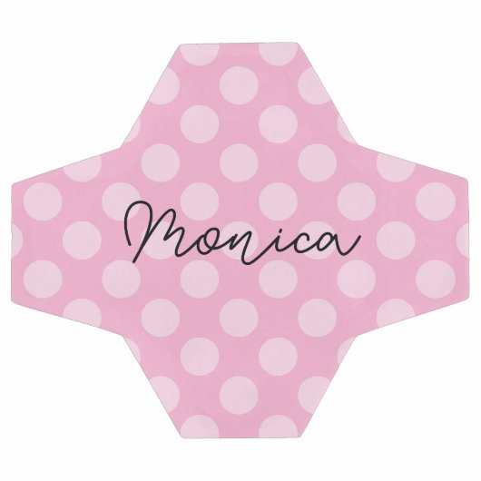 Aangepaste lichtroze pols voetbal (Enkel)