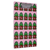 Aangepaste Liefde Jij Kawaii Kikker Hart Cadeau Klembord (Rechts)