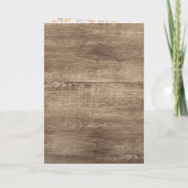 Aangepaste liefde voor een vrolijke Thanksgiving v Feestdagen Kaart (Achterkant)