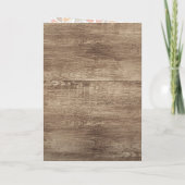 Aangepaste liefde voor een vrolijke Thanksgiving v Feestdagen Kaart (Achterkant)